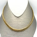 Men's 10K Yellow Gold Miami Cuban Chain – 22 in, 6.7 mm
