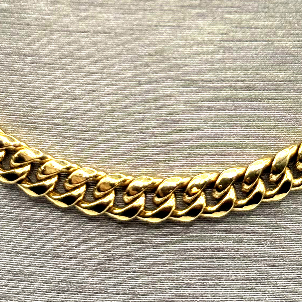 Men's 10K Yellow Gold Miami Cuban Chain – 22 in, 6.7 mm