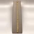 14K Yellow Gold Curb Link Bracelet – 8 in